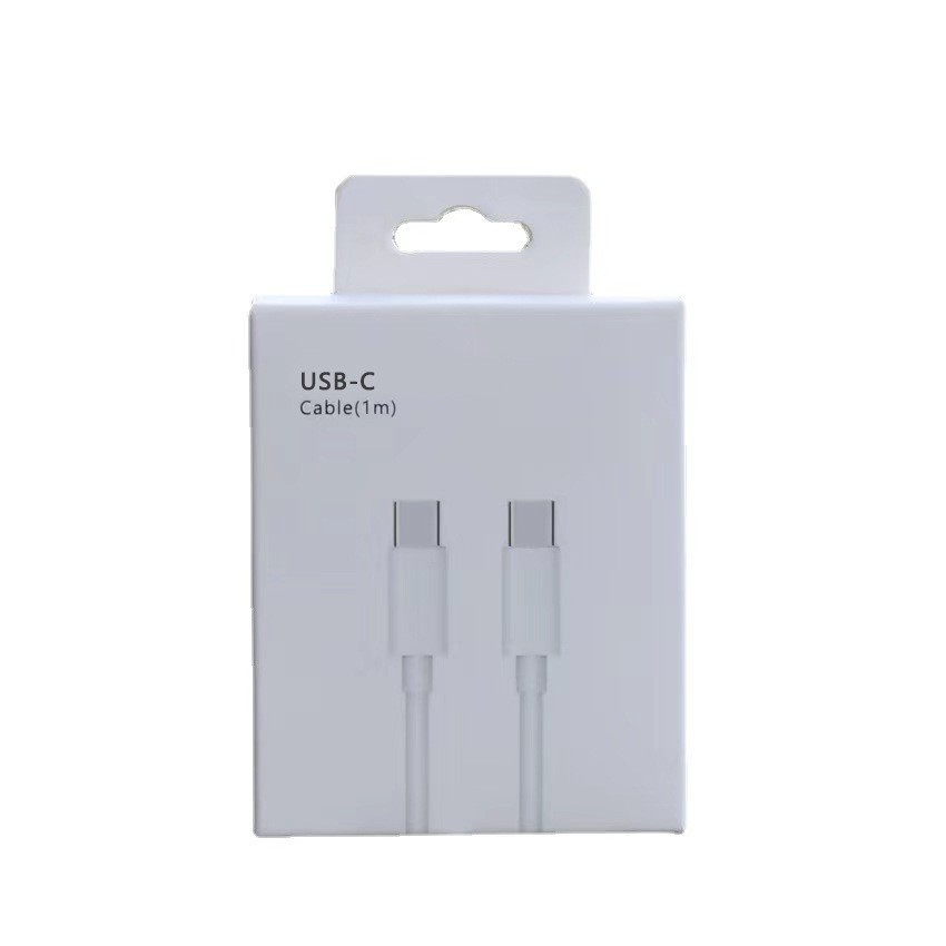 USB C to Type C durable TPE cable with pure copper wire for iPhone/iPad/Macbook
