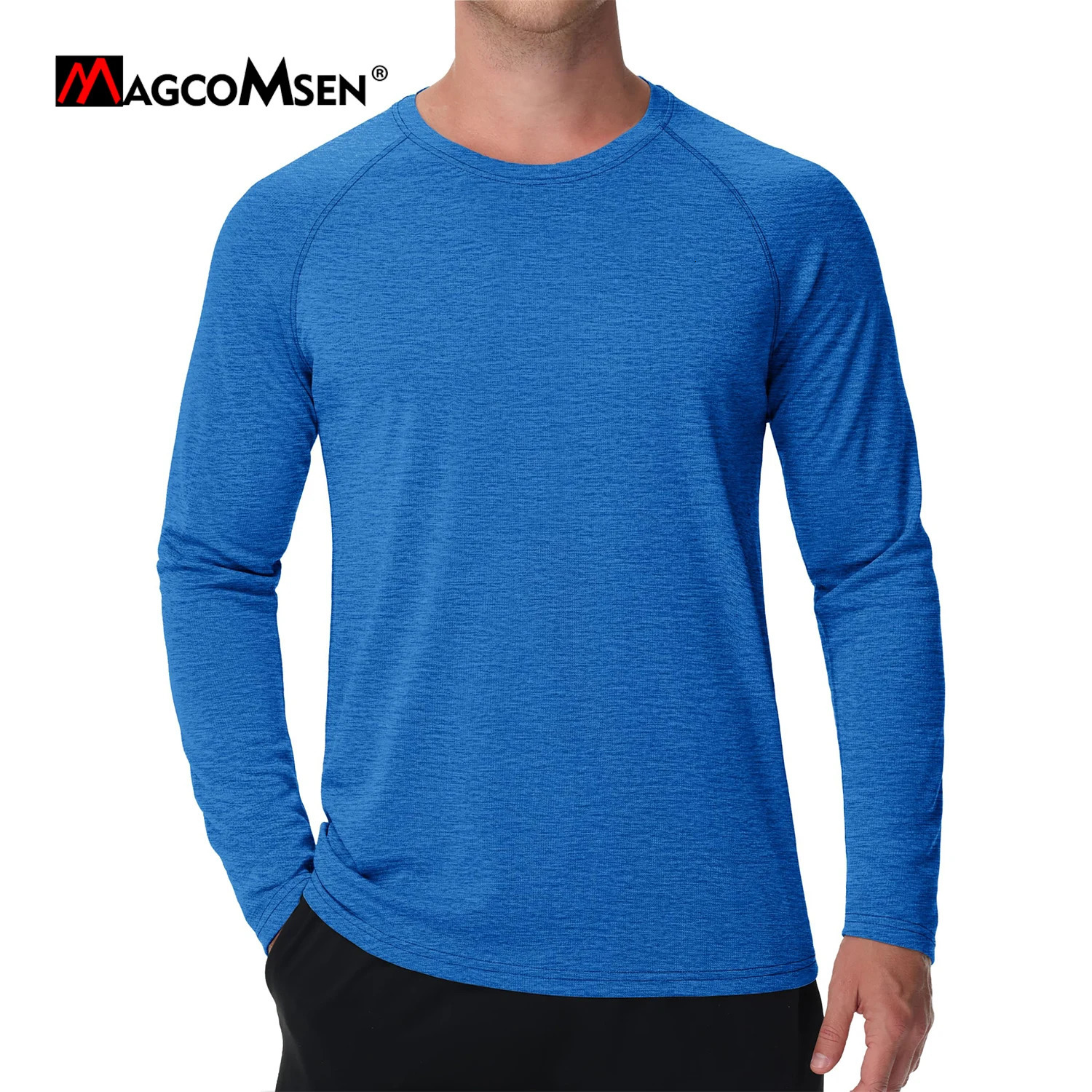 100% Cotton Mens Long Sleeve Shirts UPF 50 Dry Sun Protection Quick T Man Fishing Running Workout Rash Guard 250729