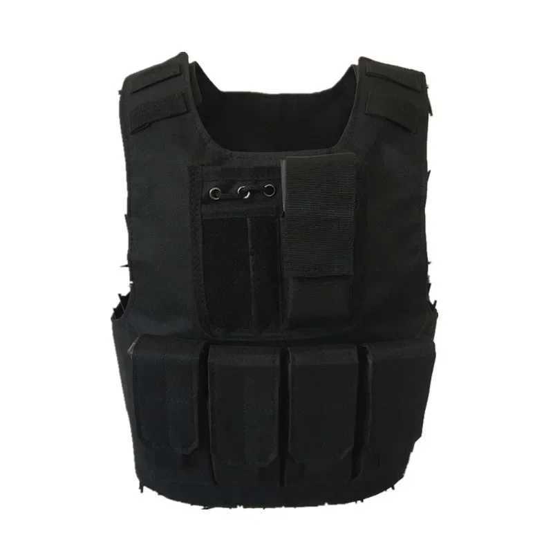 Kids Tactical Vest Combat Training Assault Plate Carrier Outdoor Hunting Airsoft CS Hunting Sport Protection Vests Z250728