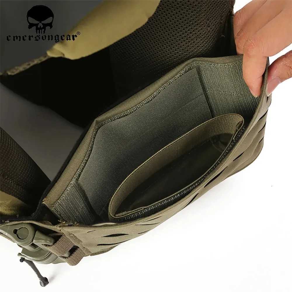 EMERSONGEAR Tactical Vest Lasercut Plate Carrier ROC Quick Release Hunting Cummerbund Aussault Airsoft Paintball Shooting EM7408 Z250728