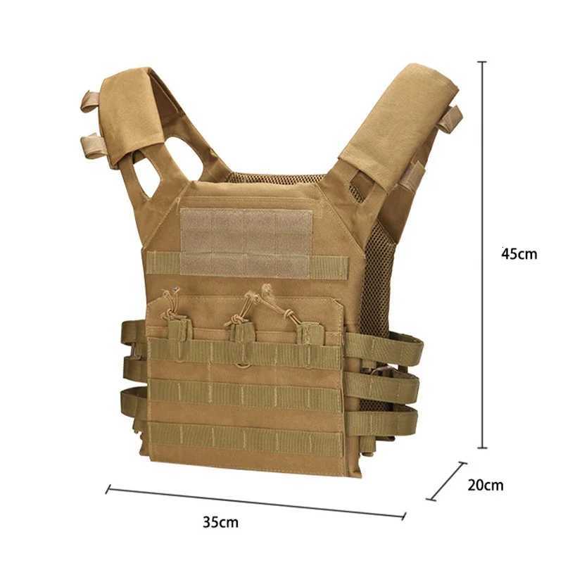 JPC Tactical Vest Plate Carrier MolLE Vest Hunting AccESSories Military Equipment with Quick ReLEase Military Gear 2pcs Z250728