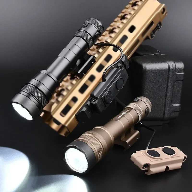 WADSN Defense REIN-Micr1.0 Tactical Flashlight 1300 Lumens Hunting Airsoft White LED Scout Light Mount For 20MM M-Lok Keymod RailXJ250728
