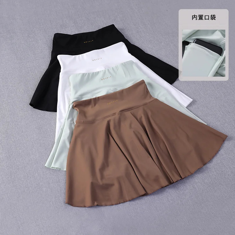 Summer Yoga Cheerleading Clothing High Waisted Sexy Slim Skirt Quick Drying Pleated Golf Dress Tennis Set 250729