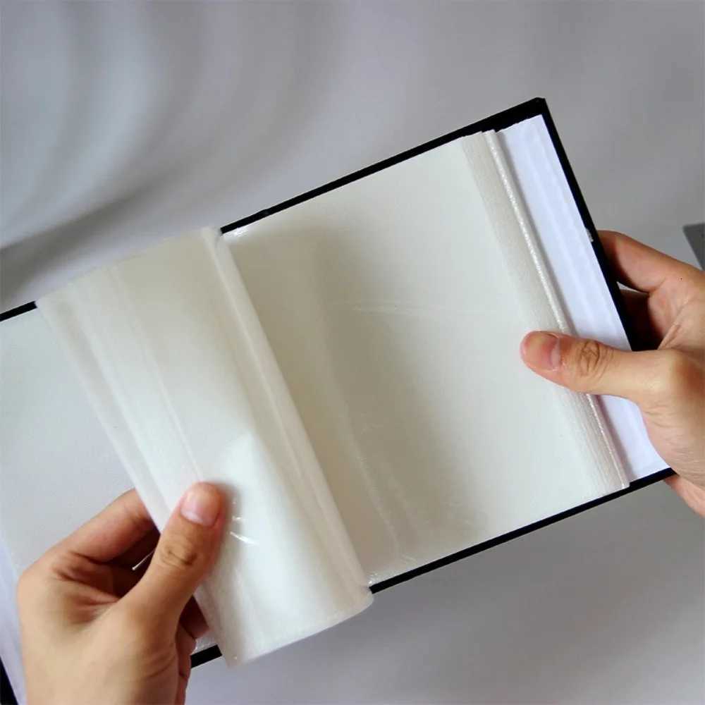 New 100 Pockets Photo Album 4x6 Photos Linen Cover Small Scrapbook Album DIY Writable Slip-in Picture Albums Children Growth Z250729