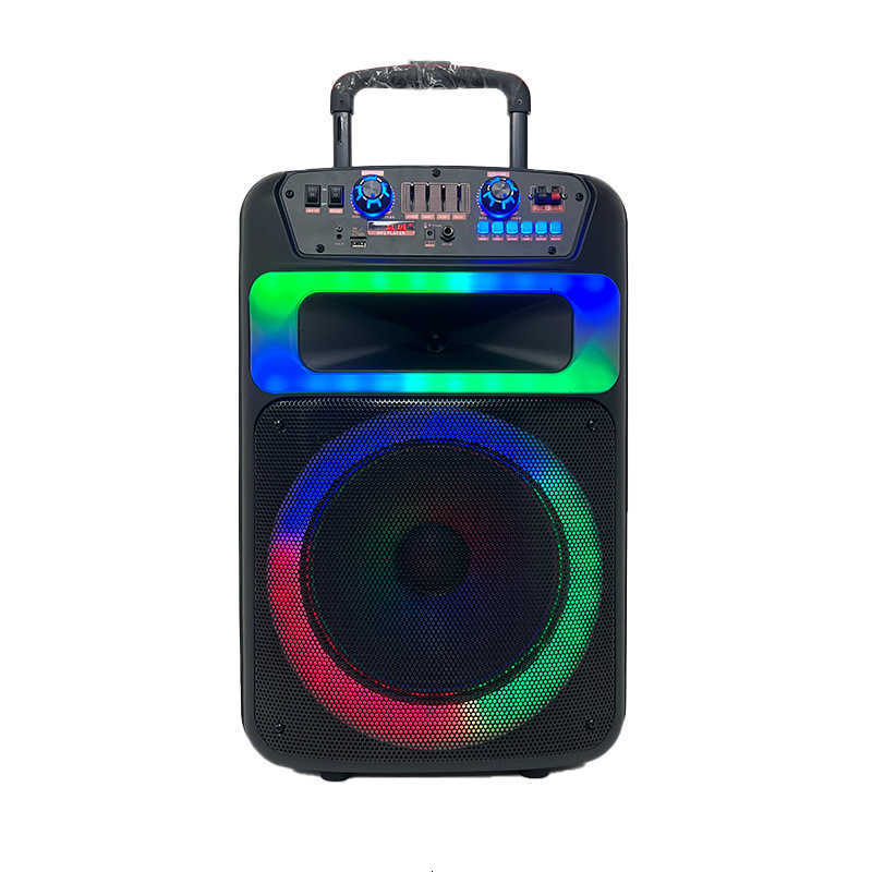 12-inch speaker with retractable arm, portable Bluetooth subwoofer speaker, outdoor high-power stage amplifier for outdoor use X241207