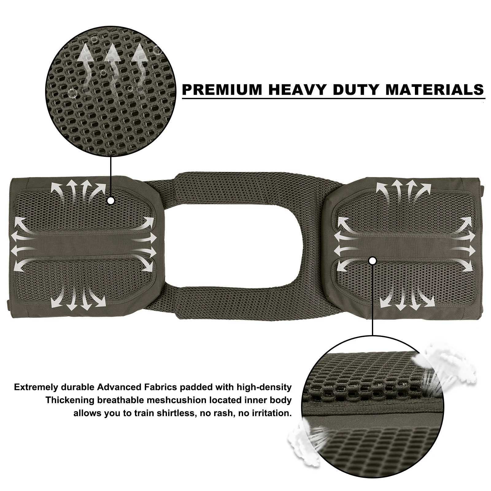 KRYDEX Tactical Strength Training Weight Vest Laser MOLLE Plate Carrier 5.758.7514.7519.75 Lbs For Outdoor Sport Z250728