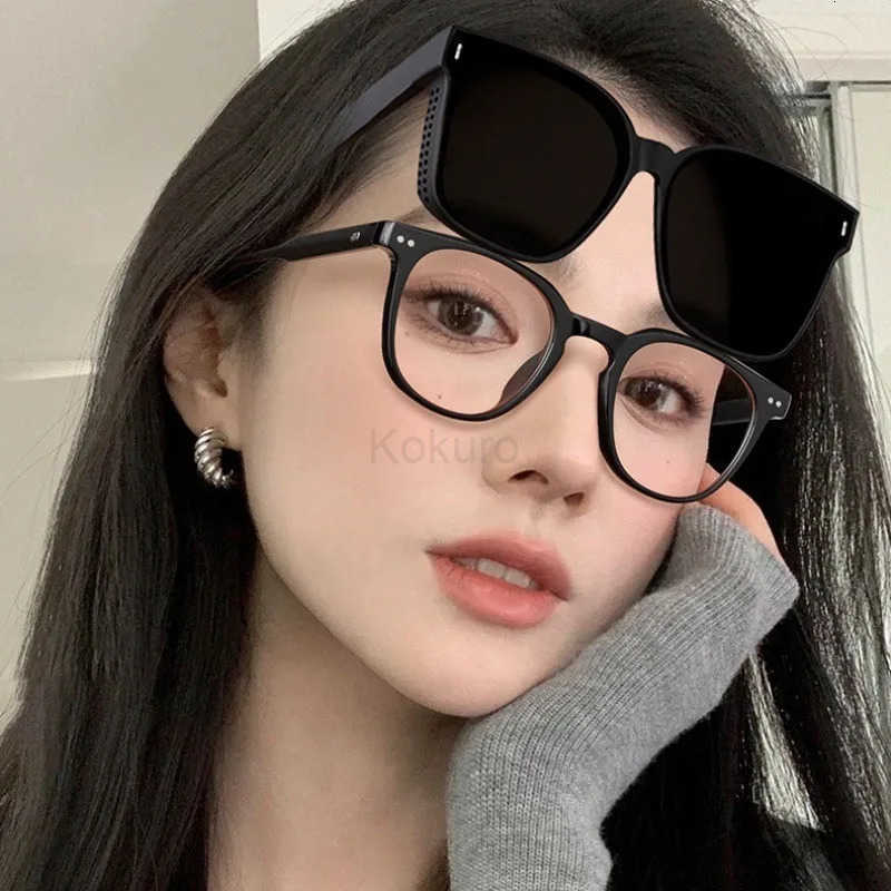 Fashion Fit Over Sunglasses Oversize Wear To Cover Over Glasses Suitable for Nearsightedness Women Men (NO CASE) M250729