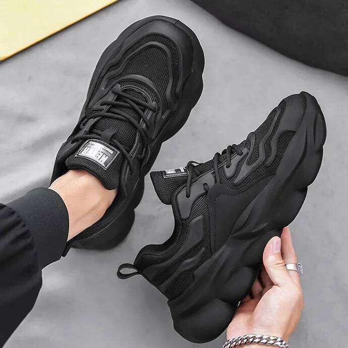 Men's Casual Sports Fashion Trend Breathable Running Men Sneakers Leisure Trainers Autumn New Lightweight Shoes