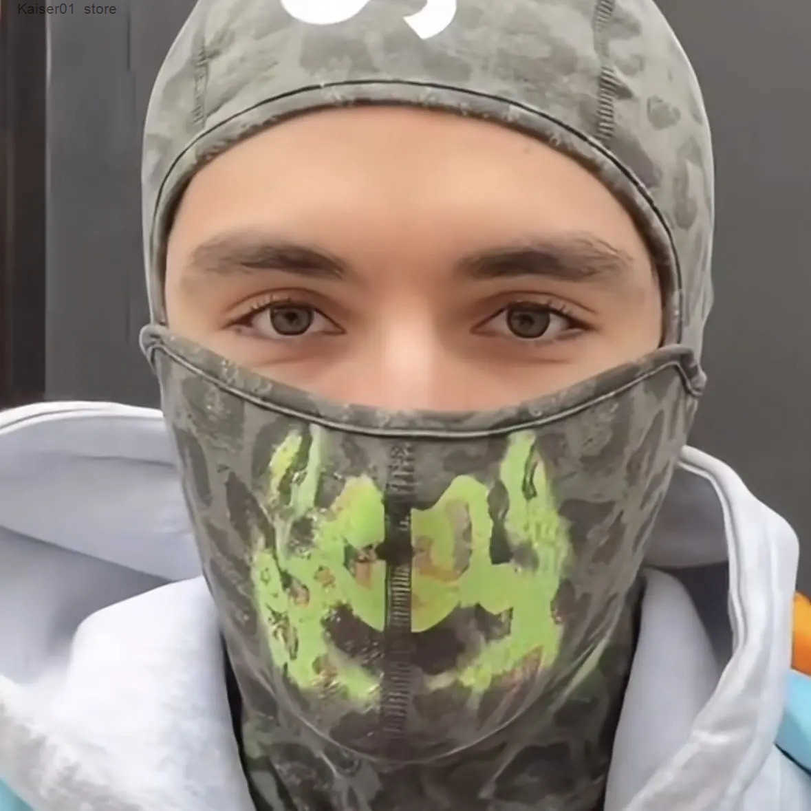 Sup Temperature Sensitive Color Changing Face Mask Balaclava Skiing Cycling Face Mask Outdoor Windproof Thermal Sensing Headband Z250725