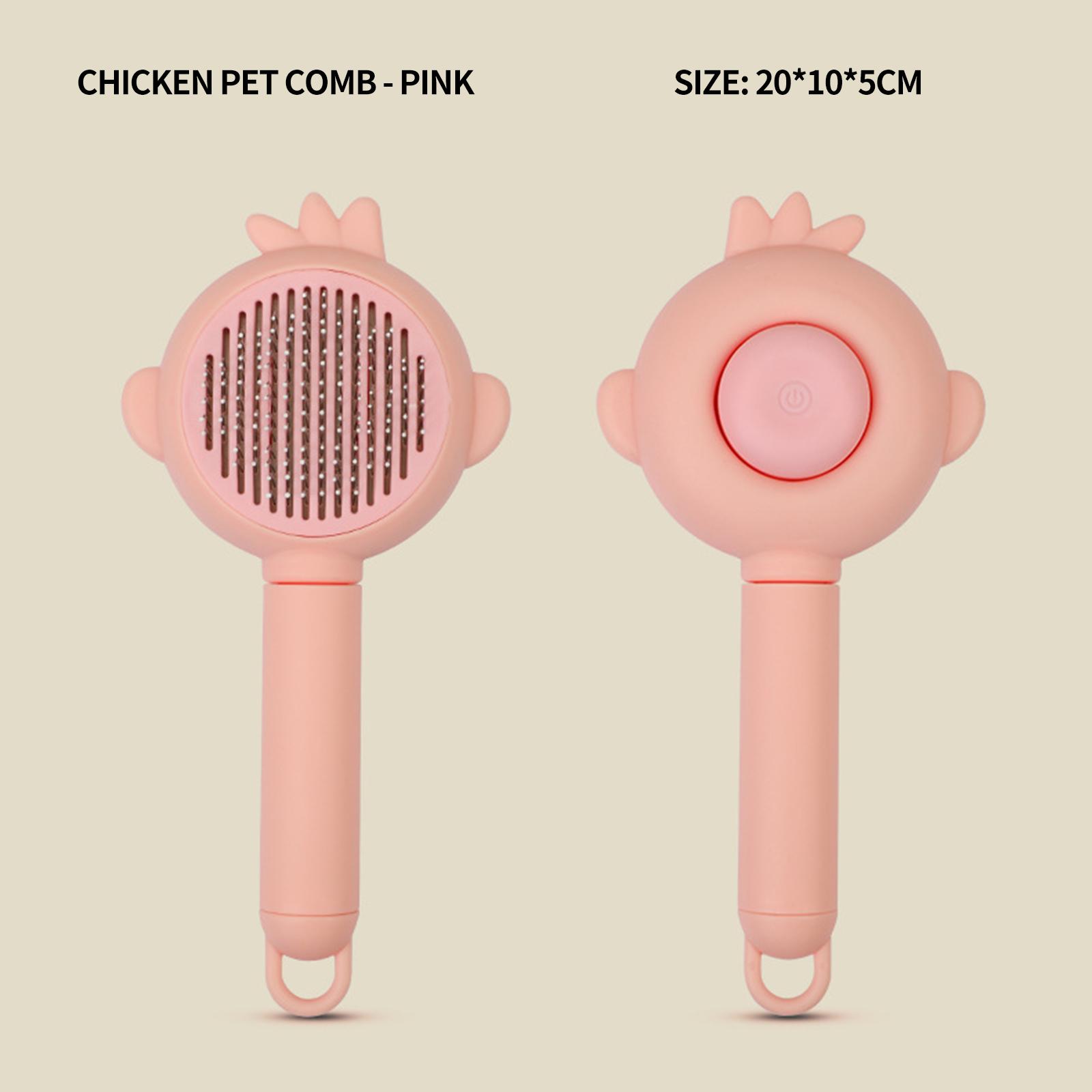 Cat Ear Bear Head Cat Comb New Pet Cat Comb Hair Removal Needle Comb Gentle Combing Cat Hair Factory Direct Sales