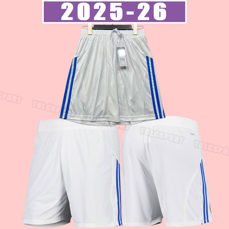 25 26 BAMFORD Llorente RODRIGO Leeds soccer shorts Unitede 2025 2026 Adams Aaronson HARRISON Sinisterra JAMES football pants ICON home away third