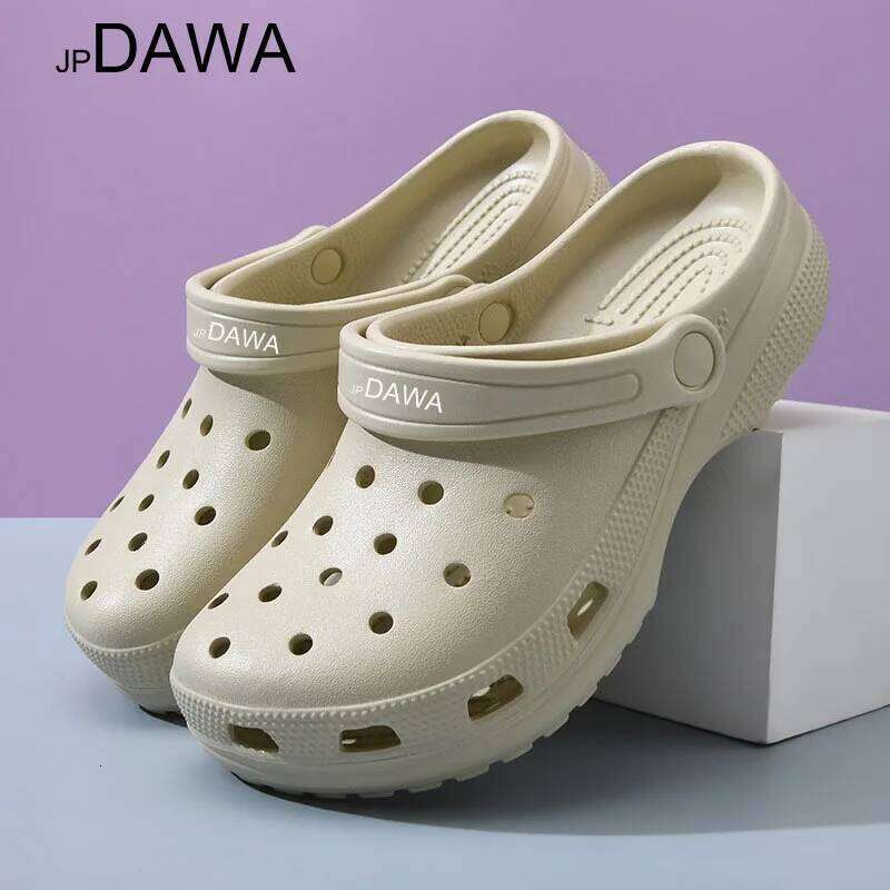 Summer men's women's casual home slippers, sandals, anti slip comfortable soft beach shoes, hiking and fishing shoes