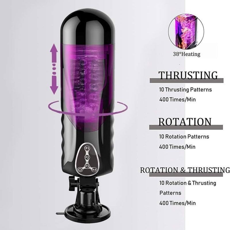 New Automatic High-speed Telescopic Rotating Voice-controlled Electric Toy with Smart Response featuring smooth operation ergonomic comfortable handli