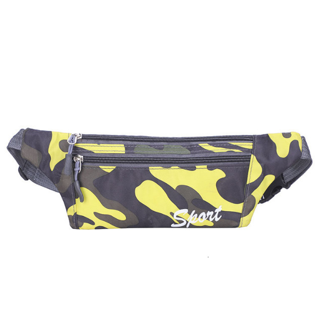 Designer Bag Luxury Camouflage Waist Bag Outdoor Sports Waist Bag Running Bag Fitness Waist Bag Close Fitting Ultra Light Phone Bag Free Shipping