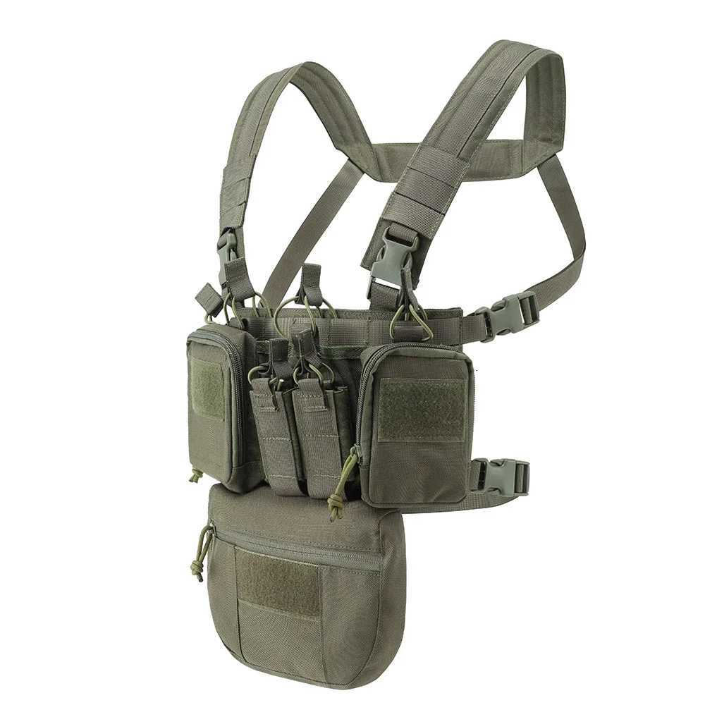 SINAIRSOFT CS Match Wargame TCM Chest Rig Airsoft Tactical Vest Gear Pack Magazine Pouch Holster Molle 500D Nylon Z250728