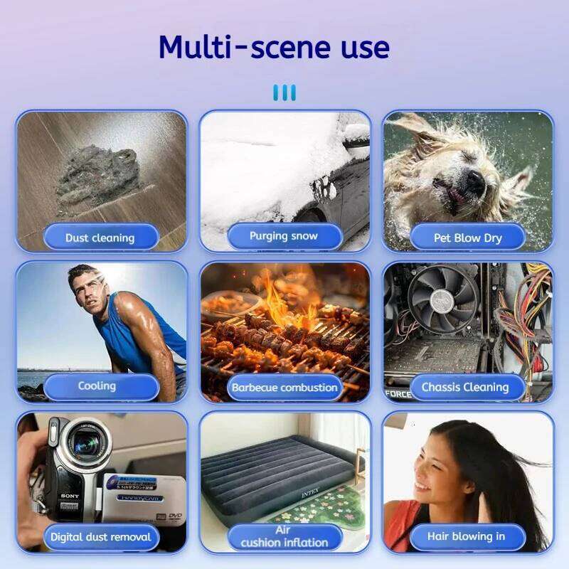 X11pro MAX Jet 990000Rpm Powerful Air Blower Brushless Motor Turbo Fan Wind Speed 75M/S 10000Mah Strong Breeze