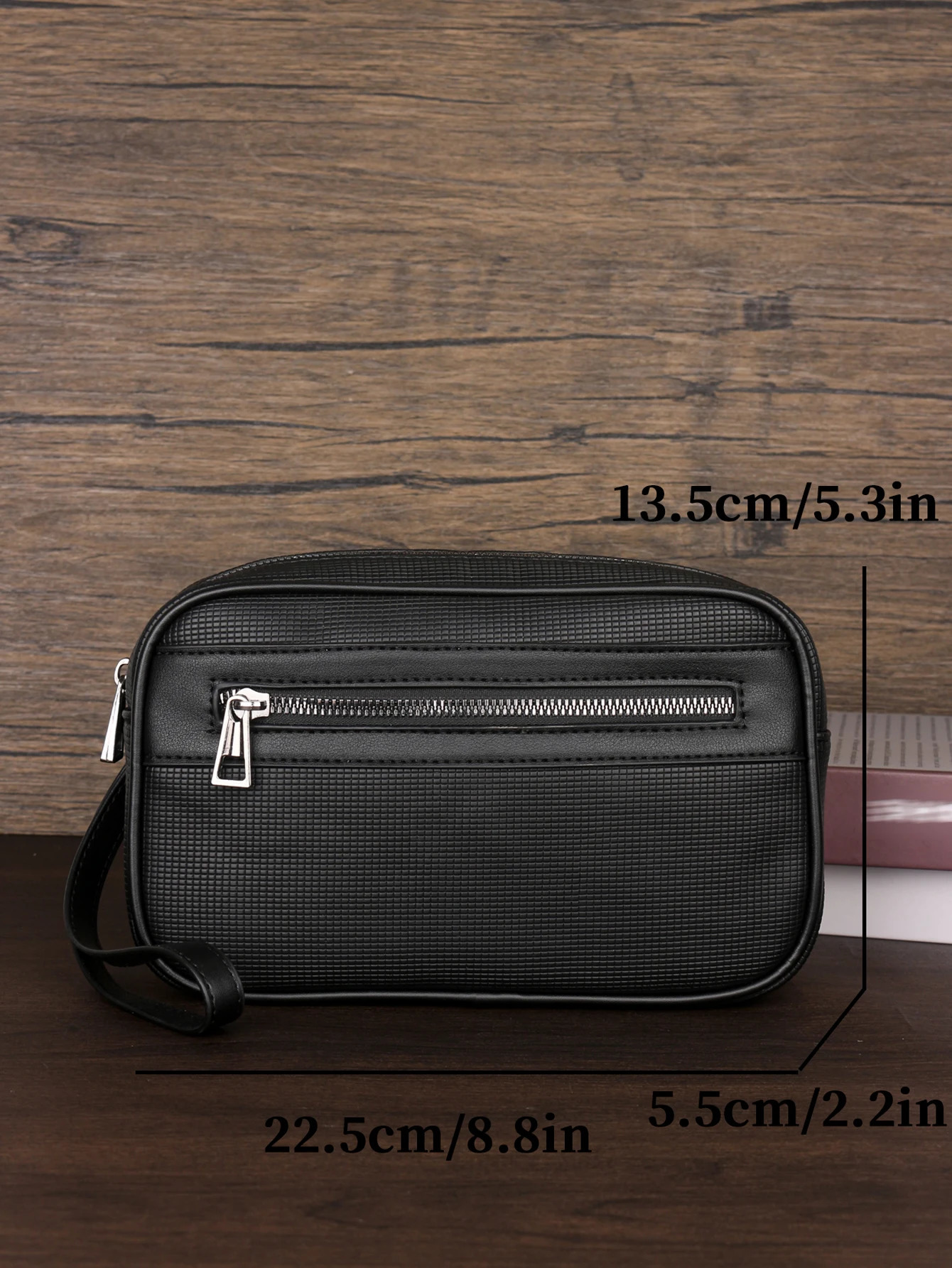 Casual Retro Clutch Bag Fashion Business Portable Large Capacity Multifunctional Travel Tote Handbag Cell Phone Bag 250723