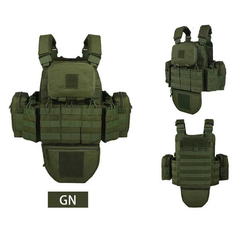 Yakeda new camouflage multifunctional tactical vest outdoor waistcoat equipment tactical waistcoat training vest Z250728