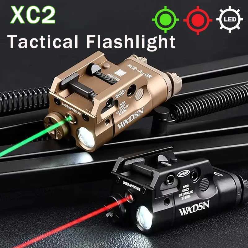 Vadsn Tactical Xx1 Xx2 Flashlight P320 Glock 17 G17 G19 Airsoft Pistol Gun Weapon Scout Accessories Fit 20mm Picatinny Rail XJ250728