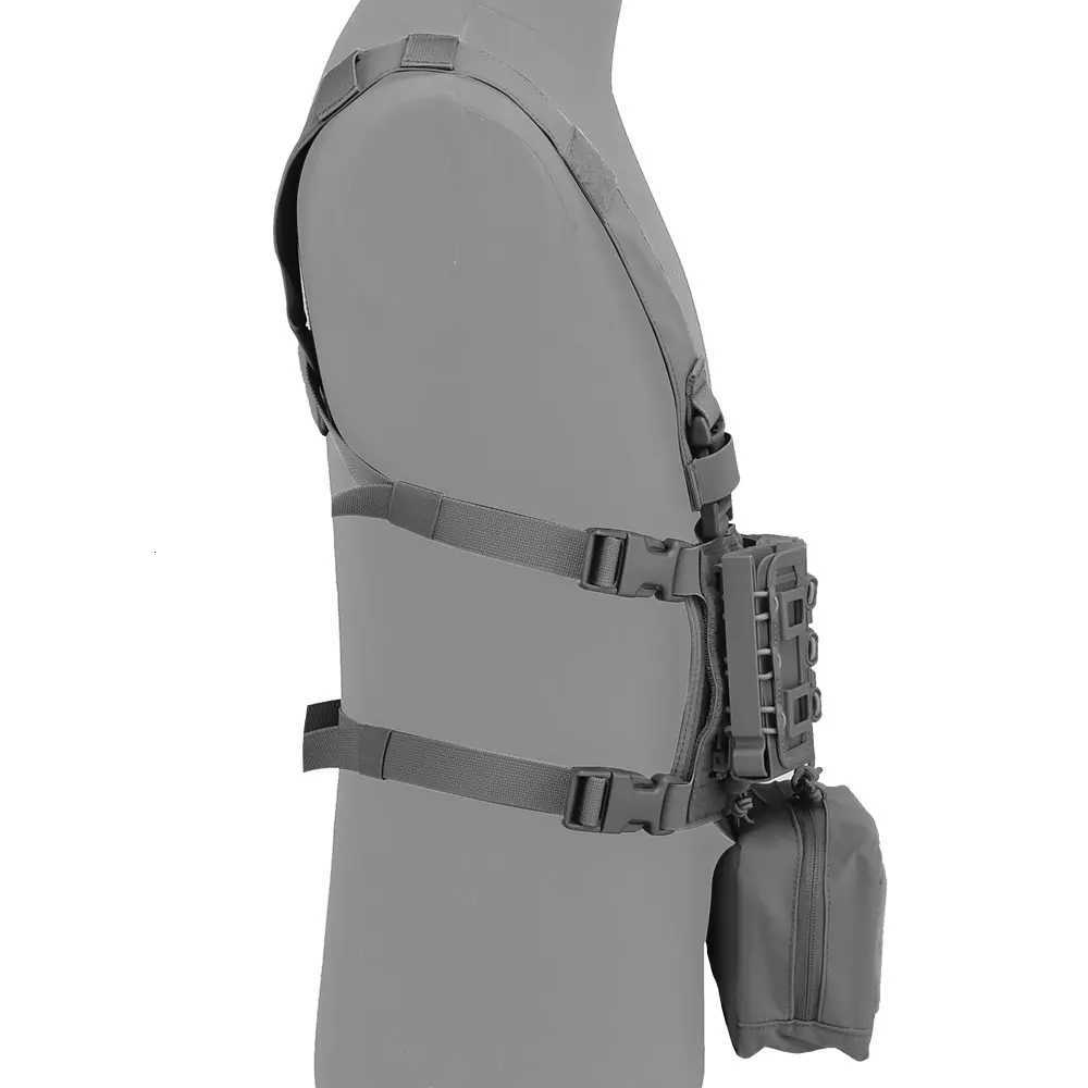 Tactics APPAREL Gear Laser Cut Vest Chest Rig Carrying Kit 5.56 7.62 .233 .308 (3pcs) Scorpion Magazine Mag Pouch IFAK Tool Bag Z250728