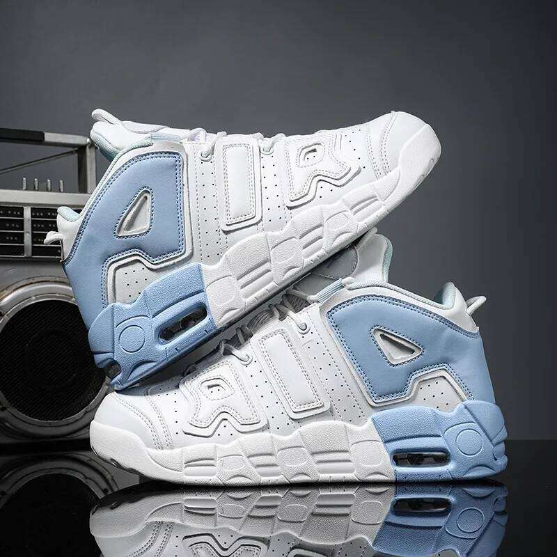 Couple's Men's and Women's Running Shoes New Style Pippen Fashion Sneakers2025Summer Breathable Comfortable Classic Versatile