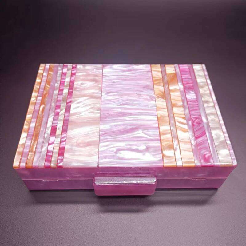 Women's Bags Designer Women's Bags Designer Woman Famous Brand Acrylic Clutch Designer Wedding Elegant Evening Handbag Party Wallet Purple S