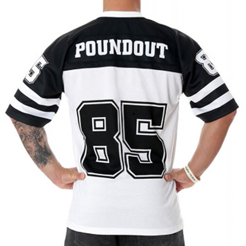 Summer mens short sleeved T-shirt loose fit oversized mesh quick drying jersey running sports base shirt