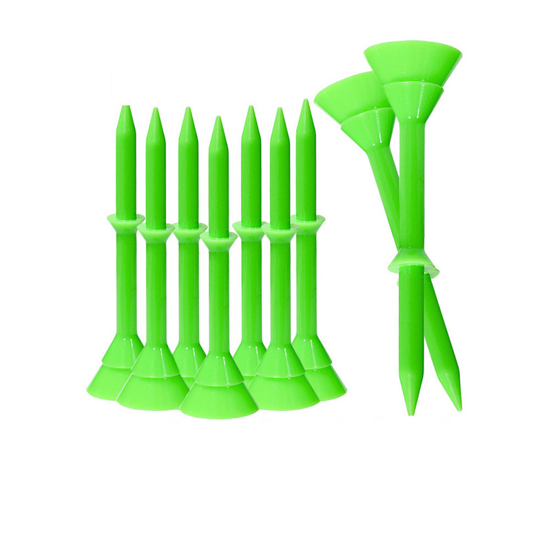 Golf nail 85mm mug durable plastic ball nail 85mm variety of solid color tee factory wholesale spot 100 PCs per box
