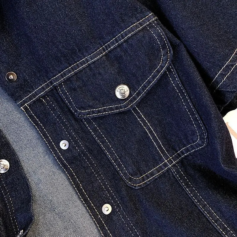 Womens Denim Jackets Streetwear Short Sleeve Summer Jean Jacket Outwear Clothing Fashion Retro Vintage Coat Cropped Tops 250729