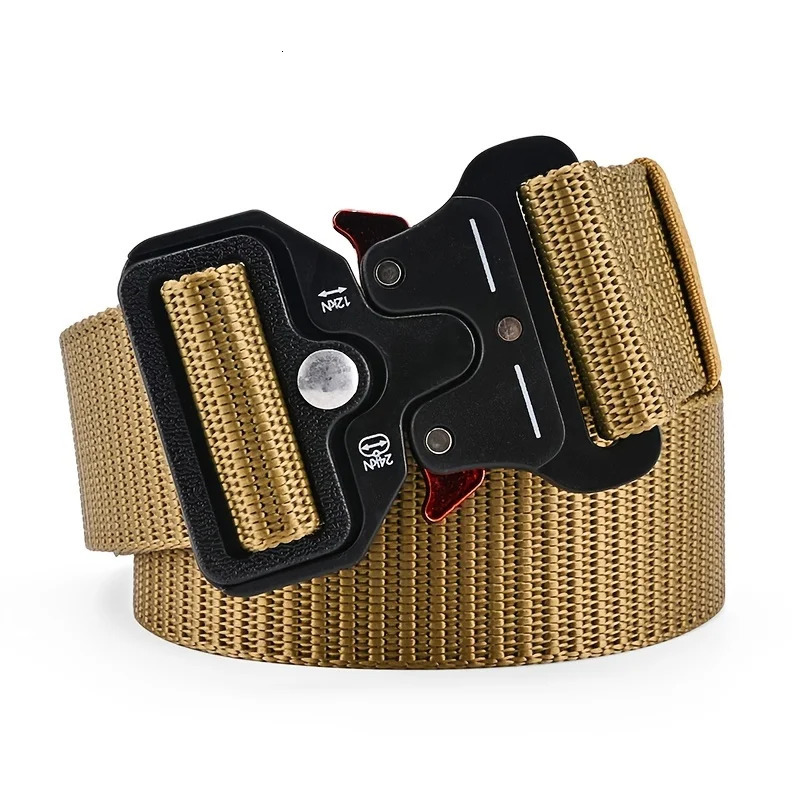 Quick Release Outdoor Tactical Belt Soft And Comfortable Sports Accessories for Men Women 250716