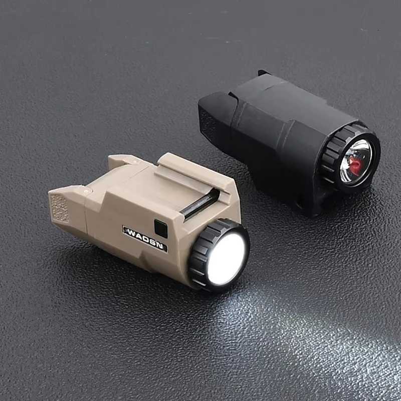 Tactical APL-C APL Pistol Scout Light White LED Constant/Momentary/Strobe Flashlight Functions Nylon Material Fits 20mm Rail Hunting XJ250728