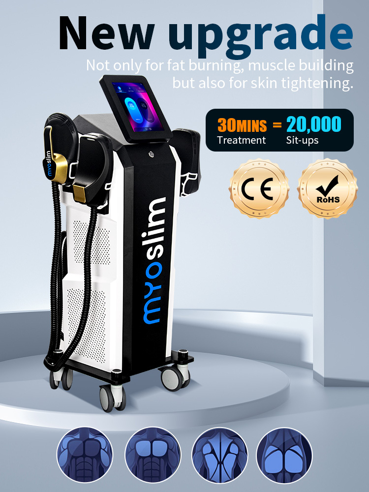 EMS Body Sculpt 15Tesla 6500W Body Slimming Fat Burning Muscle Sculpting Electromagnetic Stimulate Sculpt Therapy Device