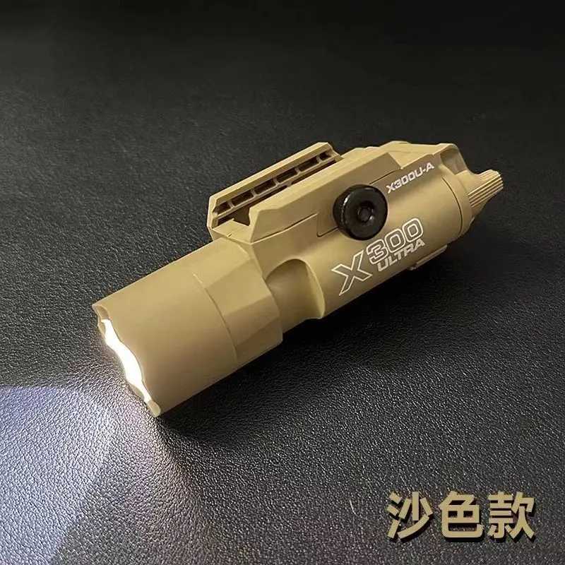 Tactical X300U-A White LED Flashlight for Pistol Light Airsoft Helmet Weapon Scout Light 1000 Lumens Fits 20MM Rail XJ250728