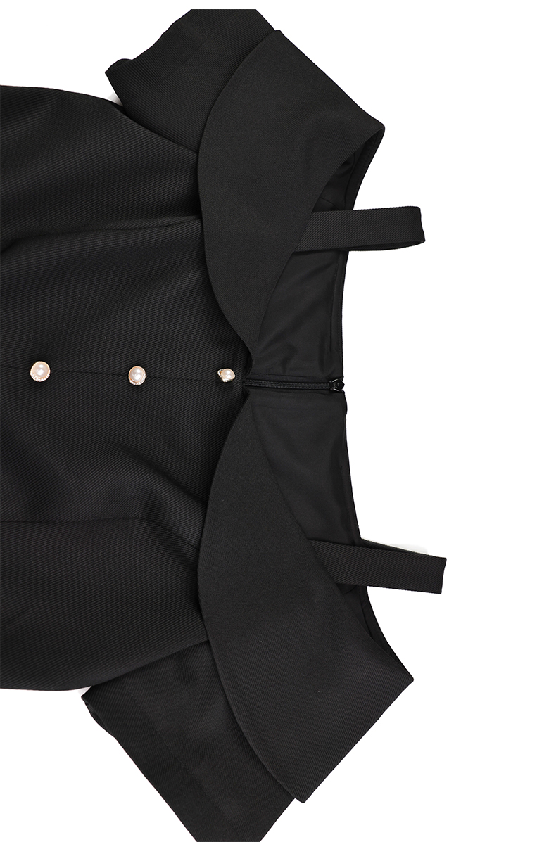 2025 Summer New Temperament French Dress Splicing Black And White Plaid Lace Long Skirt 6116194