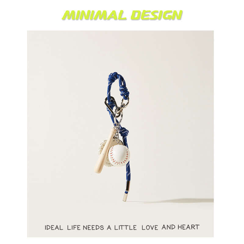 New Miu Style Bowling Ball Accessory Handheld Briefcase Bag Strap Pendant Design Sense