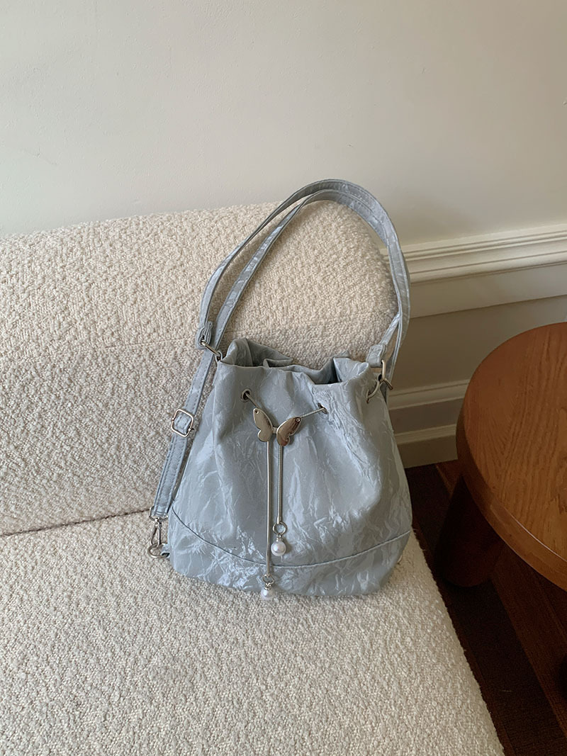 Designer Bag Mint Manbo Green Backpack For Women 2025 New Trend Korean Luxury Bag Bucket Bag Versatile Ins Style Shoulder Underarm Bag Tote Bag