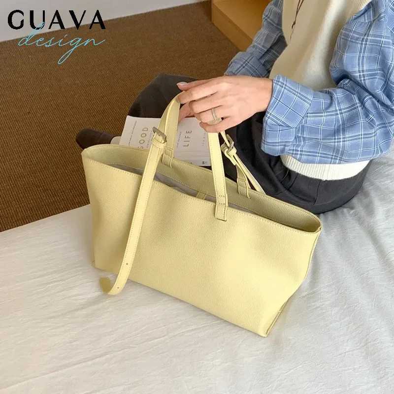 2024 Casual Soft Tote Wen Bag PU Leather Shoulder Bags for Wen New High Quality Handbags and Purses Large Shopper Purses Y250730