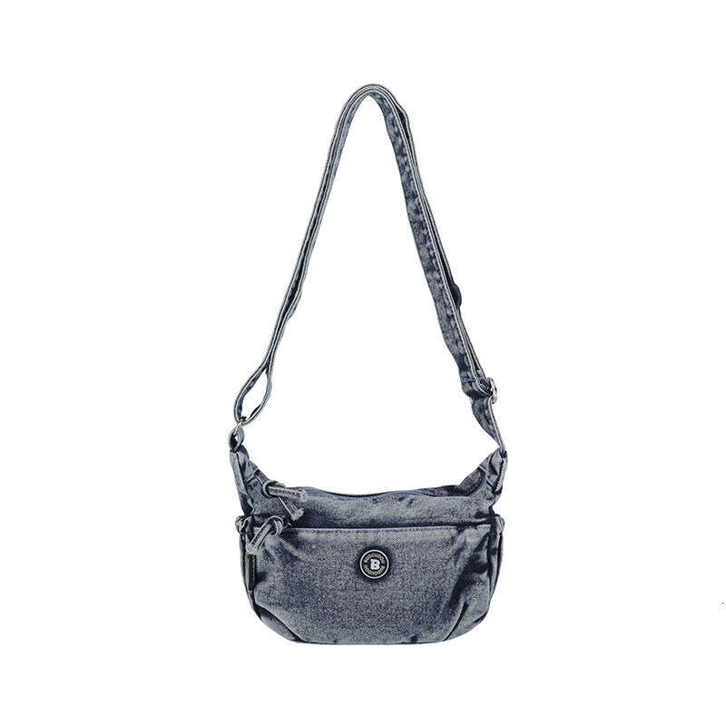 Summer New Single Shoulder for Women, Light Luxury Design, Casual Denim Bag, Japanese Style Trendy Crossbody Bag