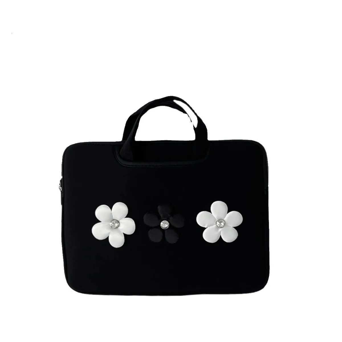 13.3 15 15.6 16 Inch Cute Flowers Laptop Bag for MacBook Air 13.6 Pro14 Dell Huawei Xiaomi iPad 11 12.9 Shockproof Notebook Bag y250730