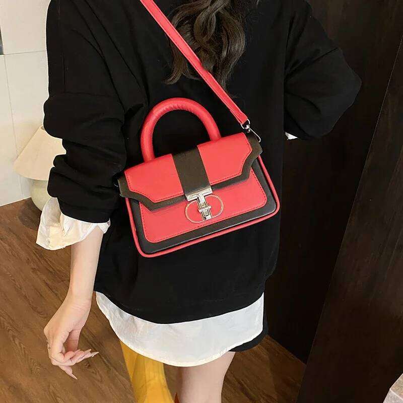 Popular Ladies Handbag Leather Shoulder Messenger Bag By Brand Famous Designer Elegant