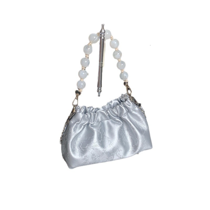 Designer Luxury Bag Bag 2025 New Chinese Style Ink Painting Wrinkled Chain Small Bag Cloud Bag Spring Summer New Niche Handbag Crossbody Bag Tote Bag