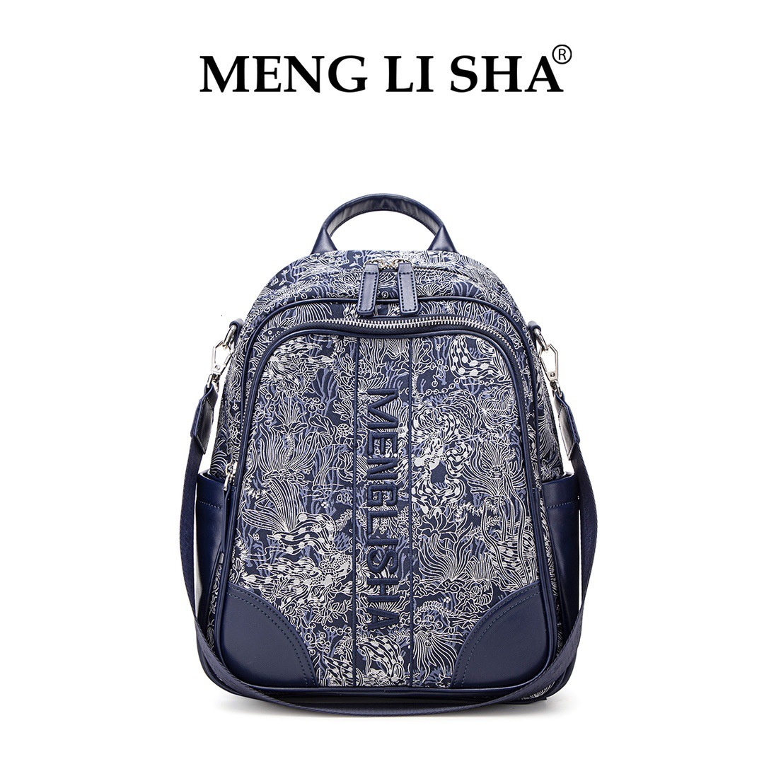 2025 Spring Summer New Niche Light Luxury High-end Travel Backpack Fashion Double Shoulder Embroidered School Women's Casual Bag ddmymoon