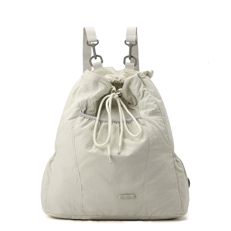 Colorful Fox Korean Version Ins Niche Design Women's Casual College Style Lightweight Drawstring Backpack ddmymoon