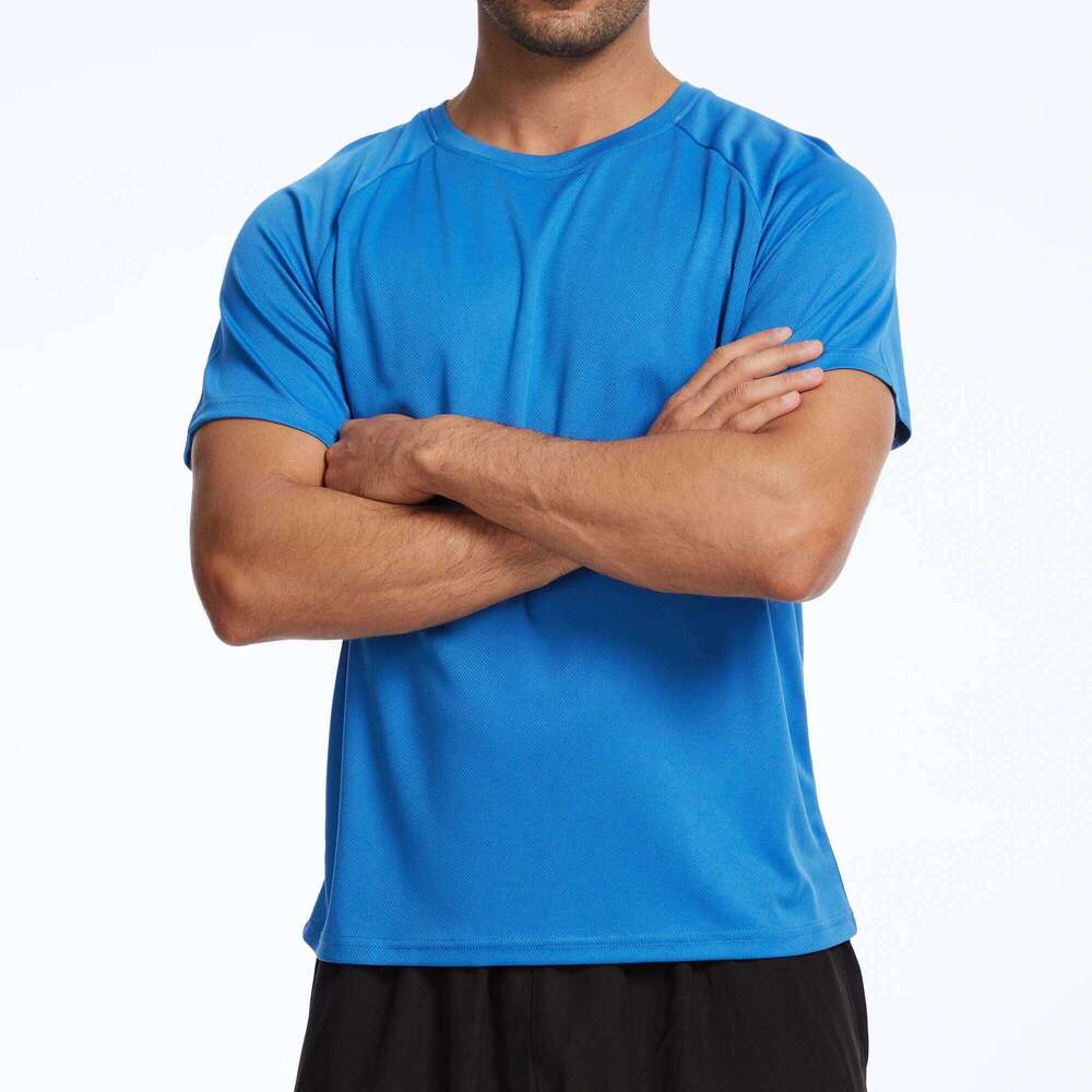 3Pcs Solid Color T-Shirts Set, Basic Style Breathable Sport Tops for Running Jogging Outdoor