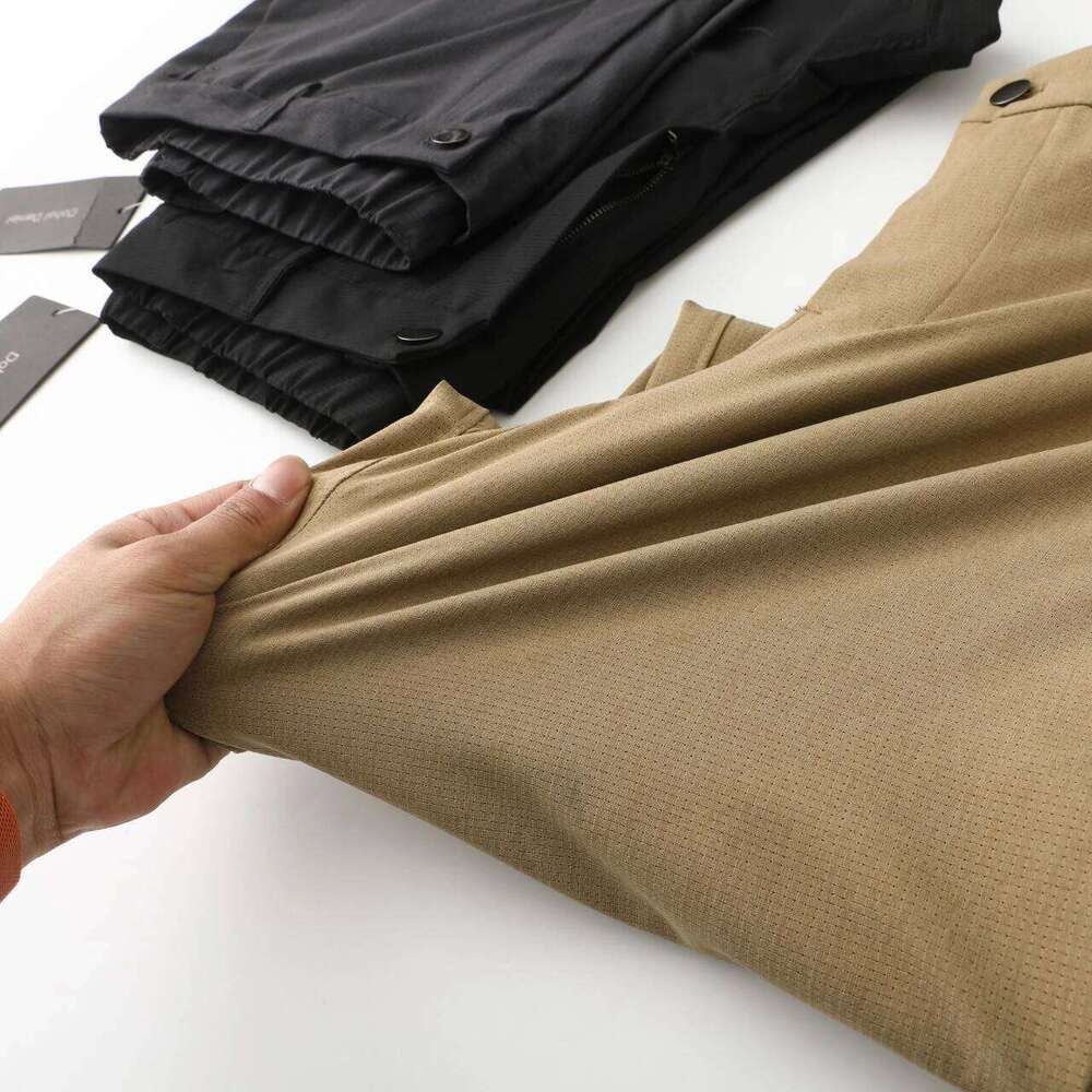 Lulu ABC Outdoor Breathable Hole Men's Women's Casual Thin Spring Summer Straight Leg Pants Leisure Trousers