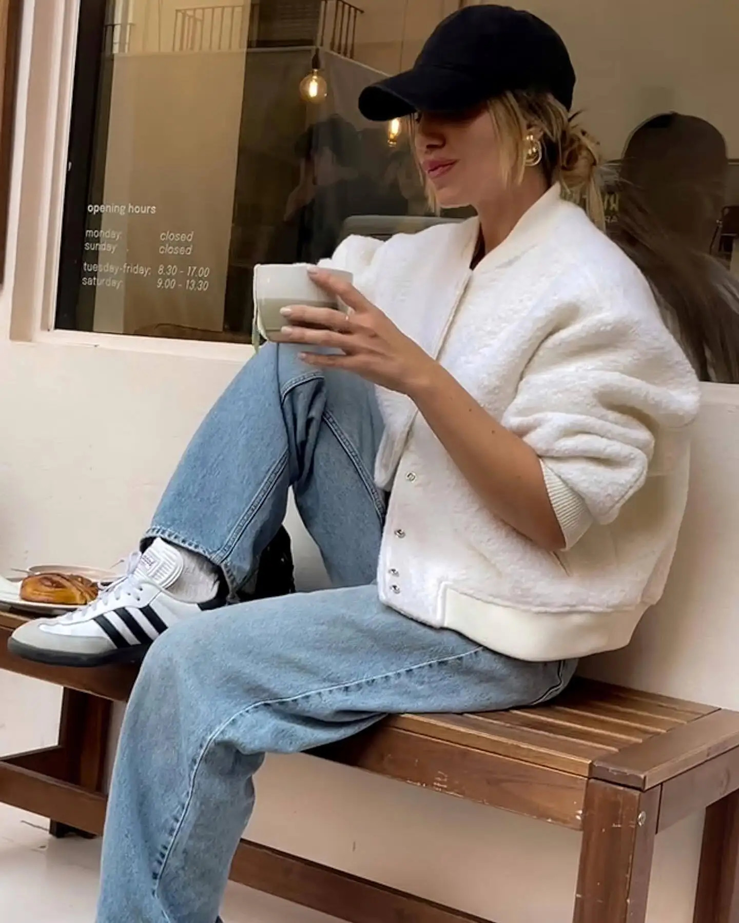 SLTNX Fashion Tweed Bomber Jackets for Women Autumn Chic Stand Collar Female Outerwear Lady Long Sleeve with Pocket Coat 250730