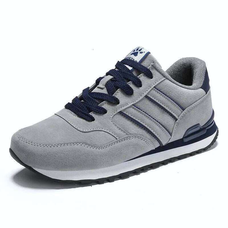 Artificial Leather Causal Male Spring Men Casual Light Shoes Sneakers Lac-up Flats Breathable Outdoors Sapato