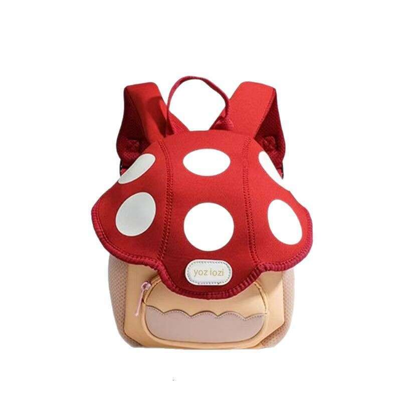 Leather Bag Bucket Bag Tote Bag Year Gift Mini Cute Mushroom Bag Toddler Small Boys And Girls New Cartoon Baby Backpack