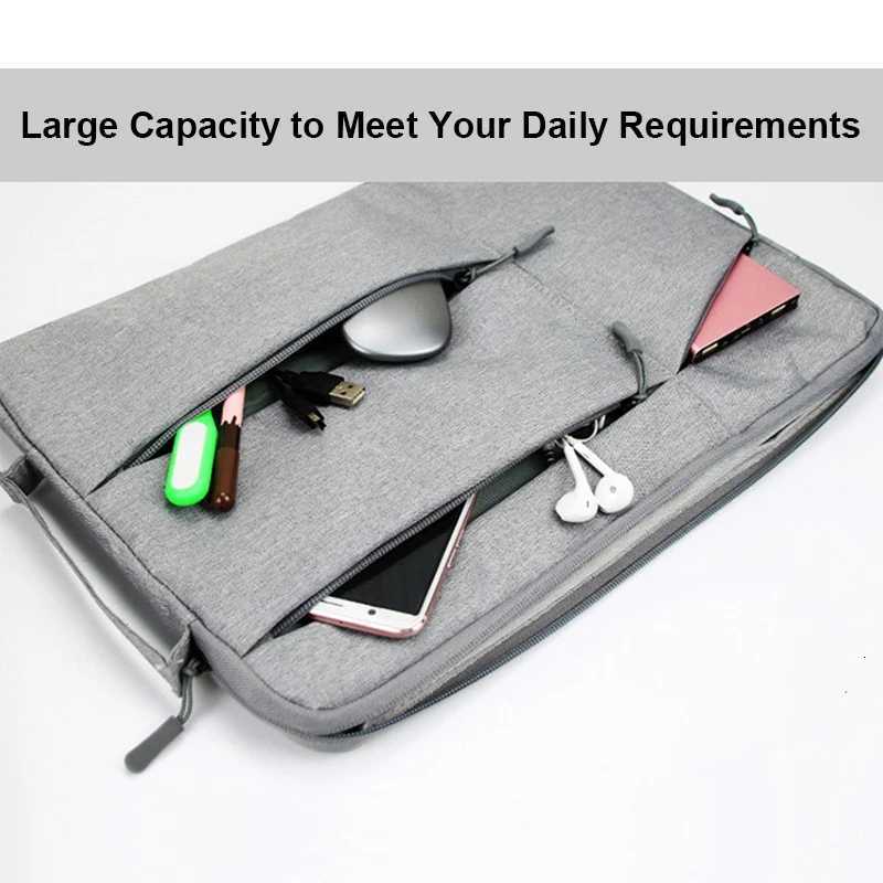 11 12 13 14 15 15.6 Inch All Laptop Shockproof Laptop Bag Case with Handle y250730
