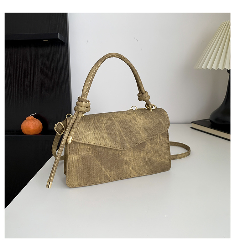 Summer New Women's Shoulder Bag Simple Handbag Small Square Bag New Designer Bag Retro Vintage Vintage For Women's Handbag New Designer Luxu